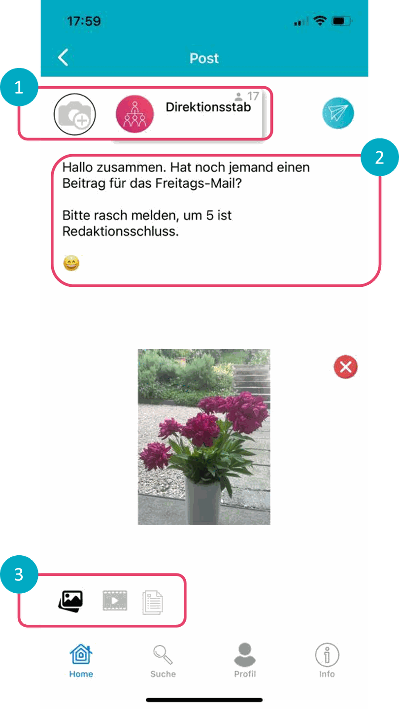 Odoo • Text und Bild